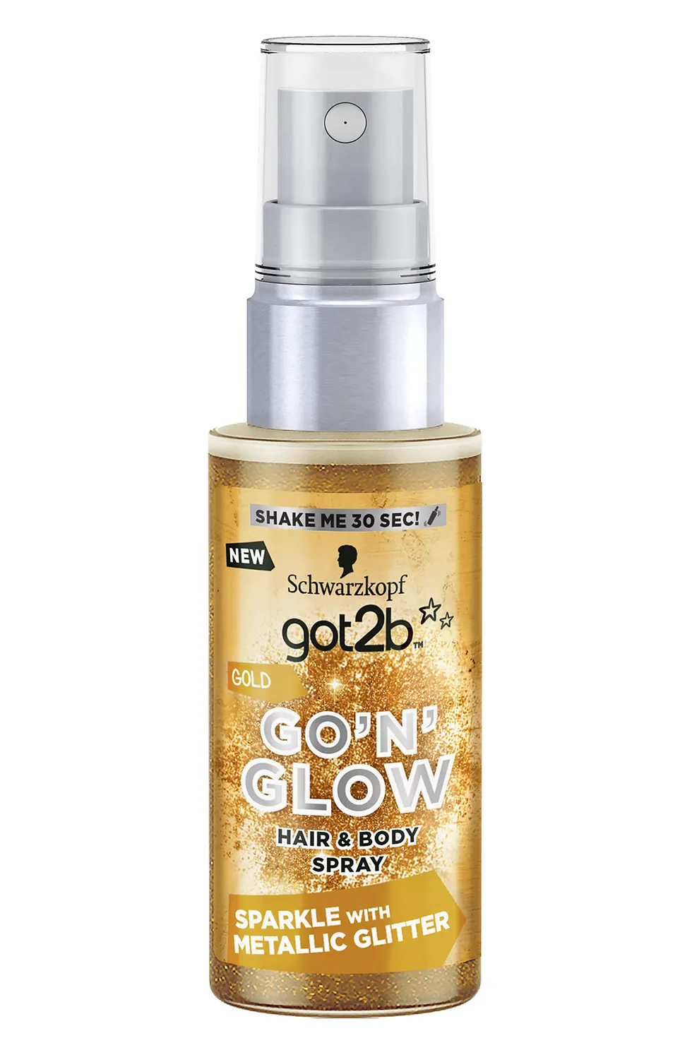 got2b GO’N’GLOW GOLD sprej na vlasy a telo