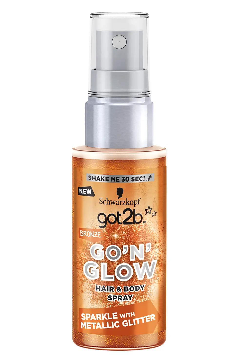 got2b GO’N’GLOW BRONZE sprej na vlasy a telo