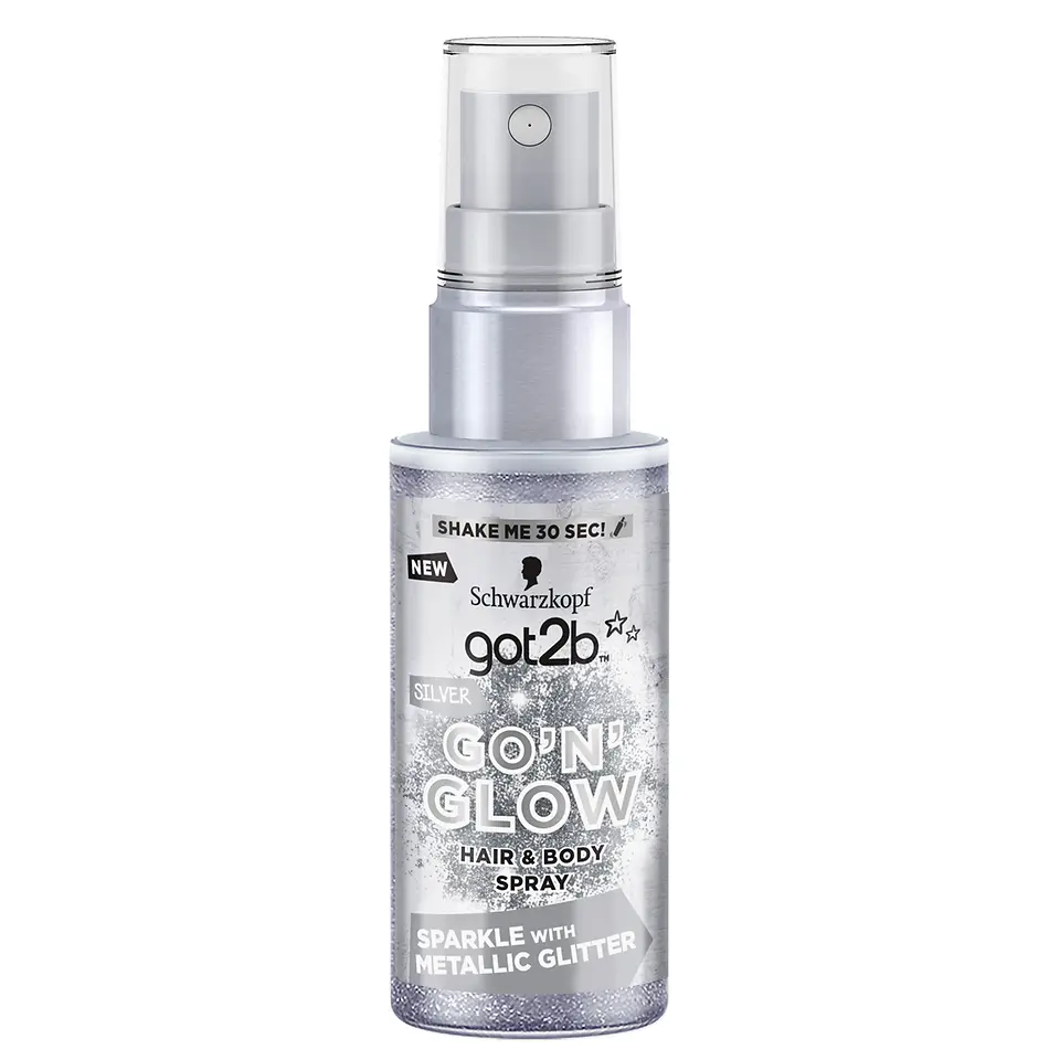 got2b GO’N’GLOW SILVER sprej na vlasy a telo