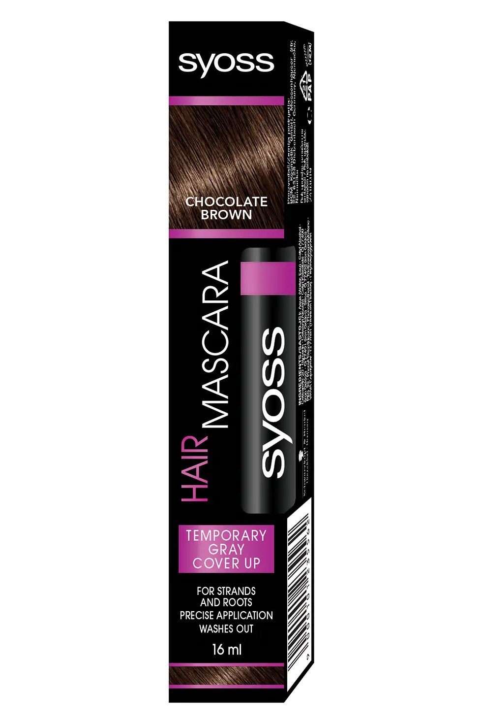 SYOSS MASKARA NA VLASY Čokoládová hnedá