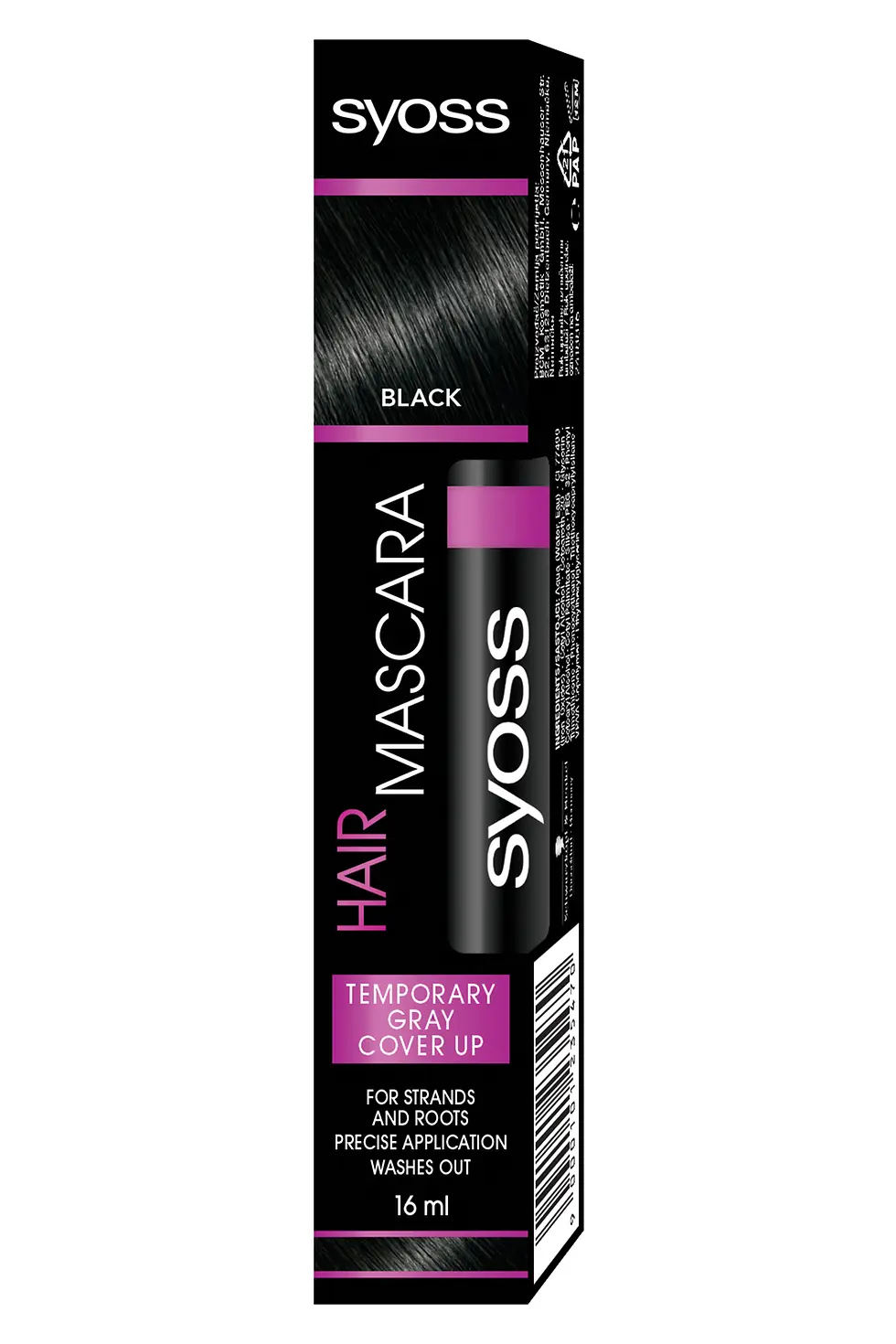 SYOSS MASKARA NA VLASY Čierna